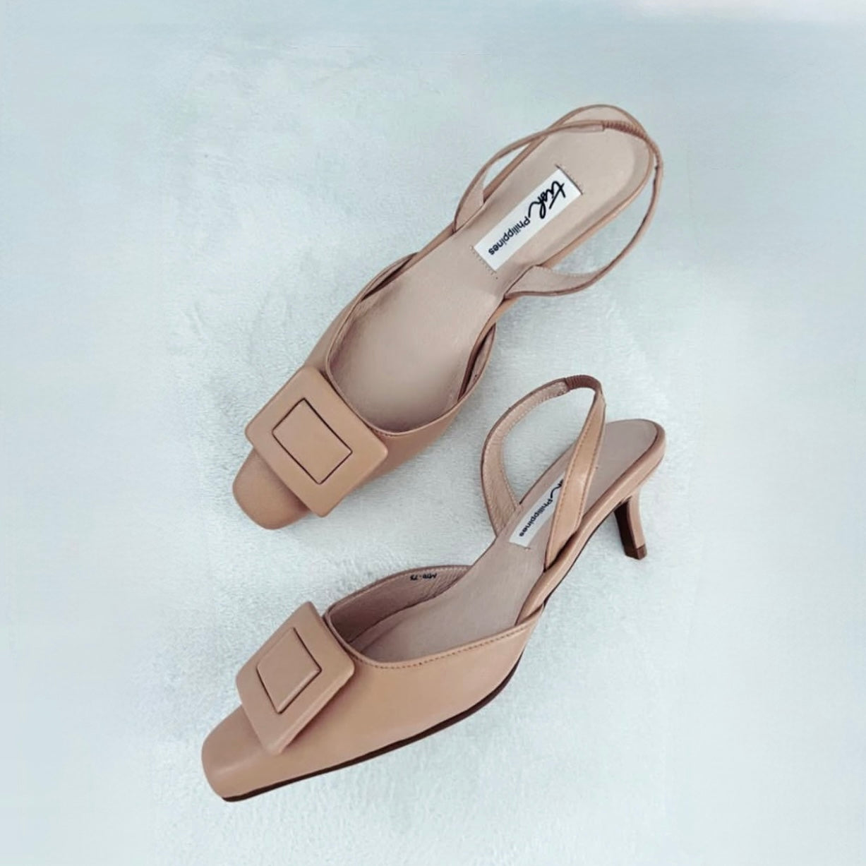 Classic Buckle Slingbacks