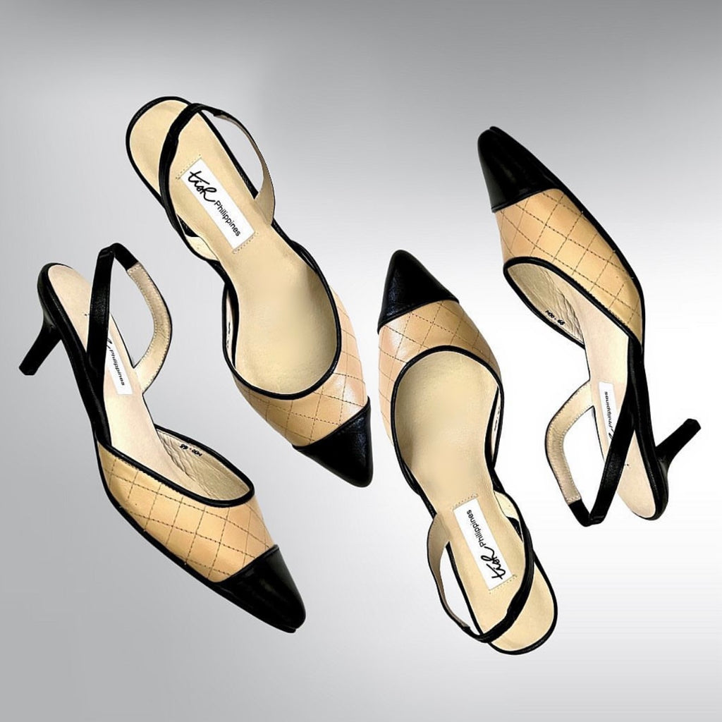 Cap Toe Slingbacks