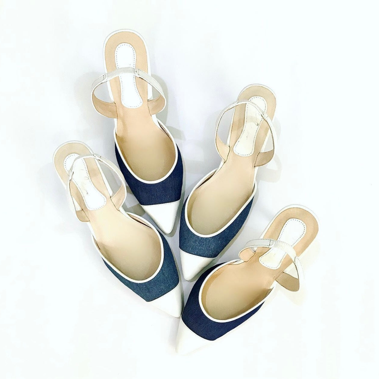 Cap Toe Slingbacks
