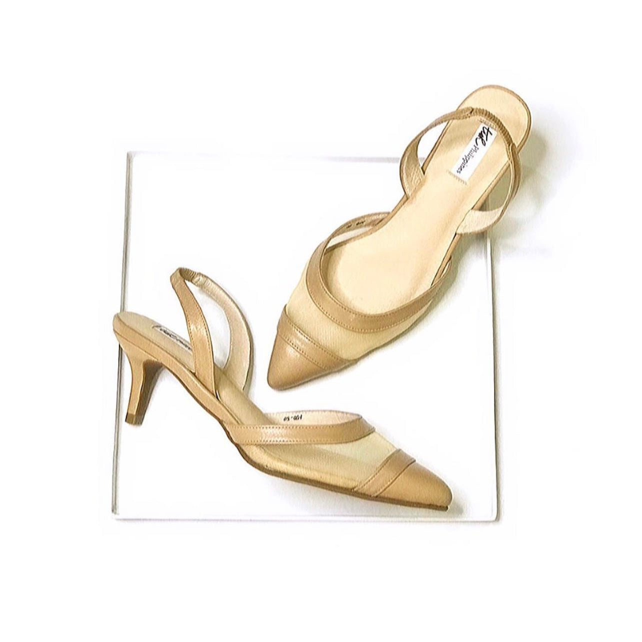 Cap Toe Slingbacks