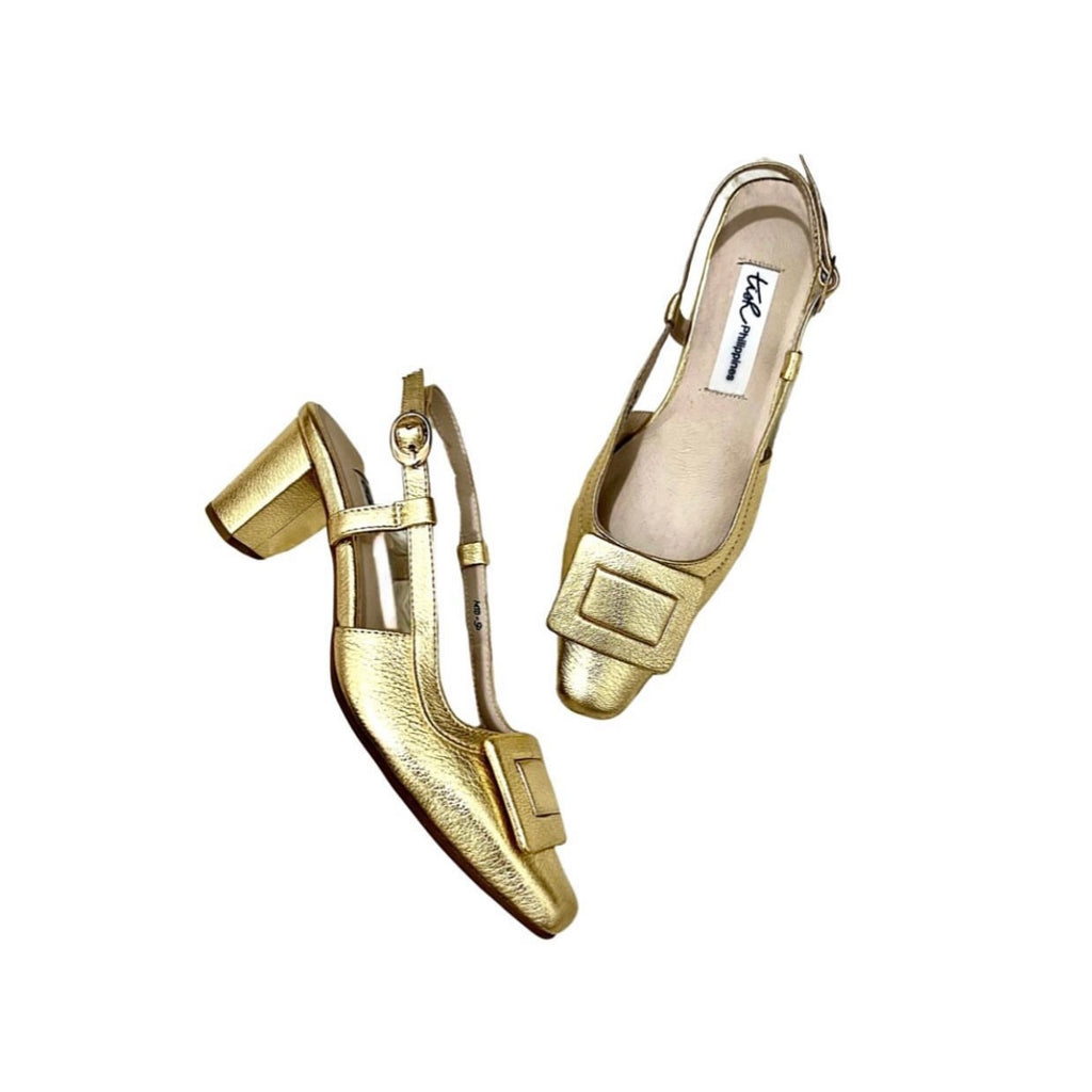 Classic Buckle Slingbacks