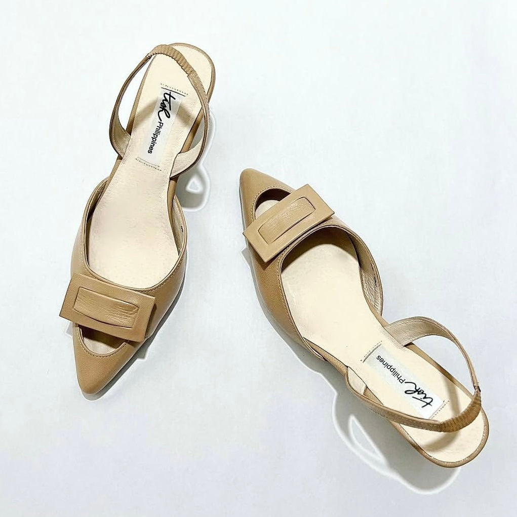 Classic Buckle Slingbacks
