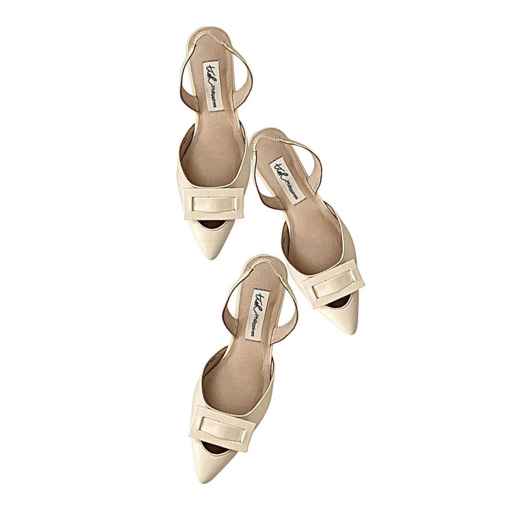Classic Buckle Slingbacks
