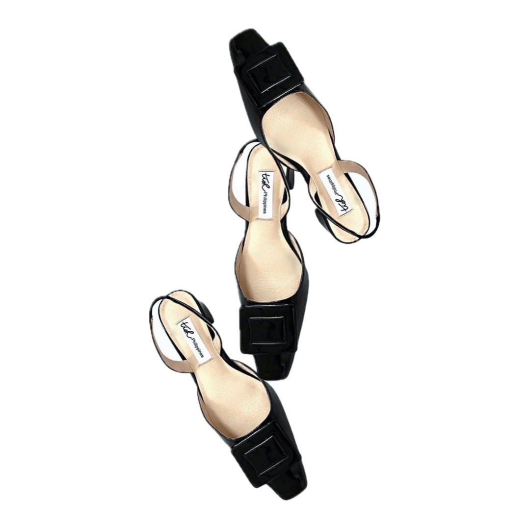 Classic Buckle Slingbacks